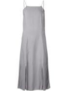321 Maxi Slip Dress - Grey