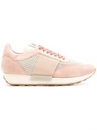 Moncler Waffled Runner Sneakers - Pink & Purple