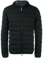 Save The Duck Padded Hooded Jacket, Men's, Size: Medium, Black, Nylon