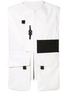 1017 Alyx 9sm Flap Pocket Vest - White