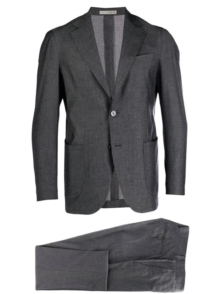 0909 Two-piece Suit - Grey