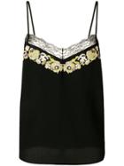 Etro Lace Trimmed Cami Top - Black