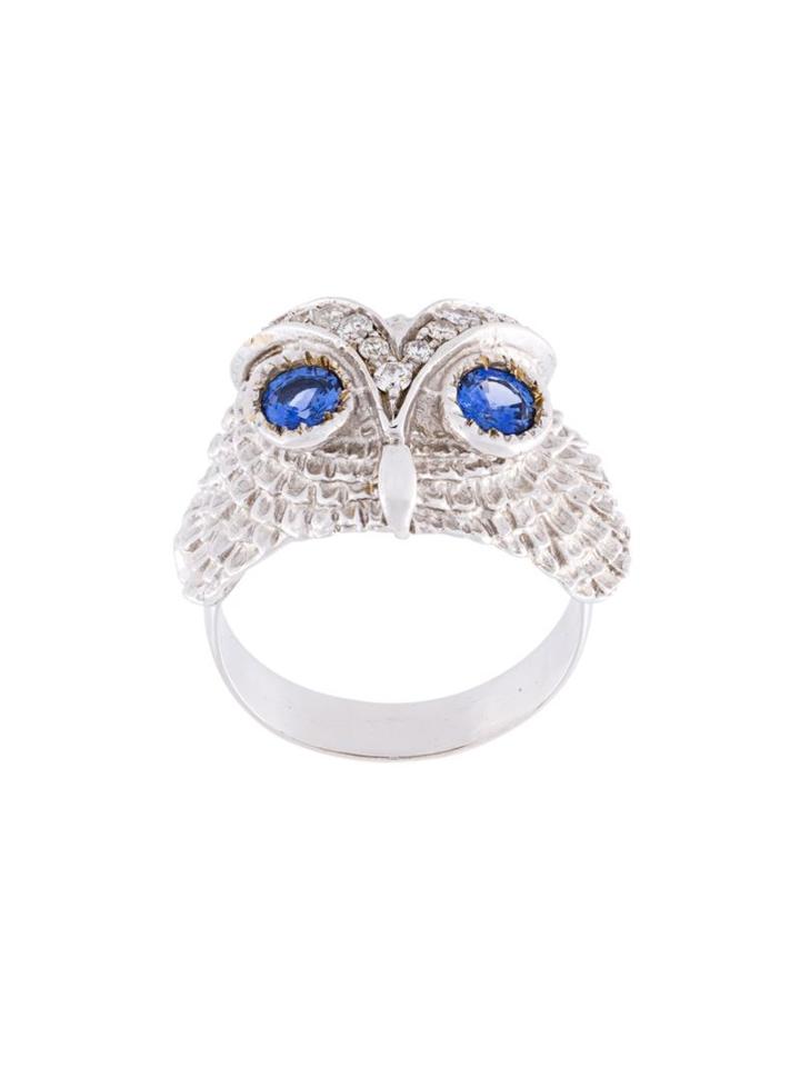 Yvonne Léon 'hibou' Ring, Women's, Size: 54, Metallic