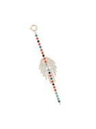Isabel Marant Multicoloured Swarovski Crystal-cmbellished Bracelet -