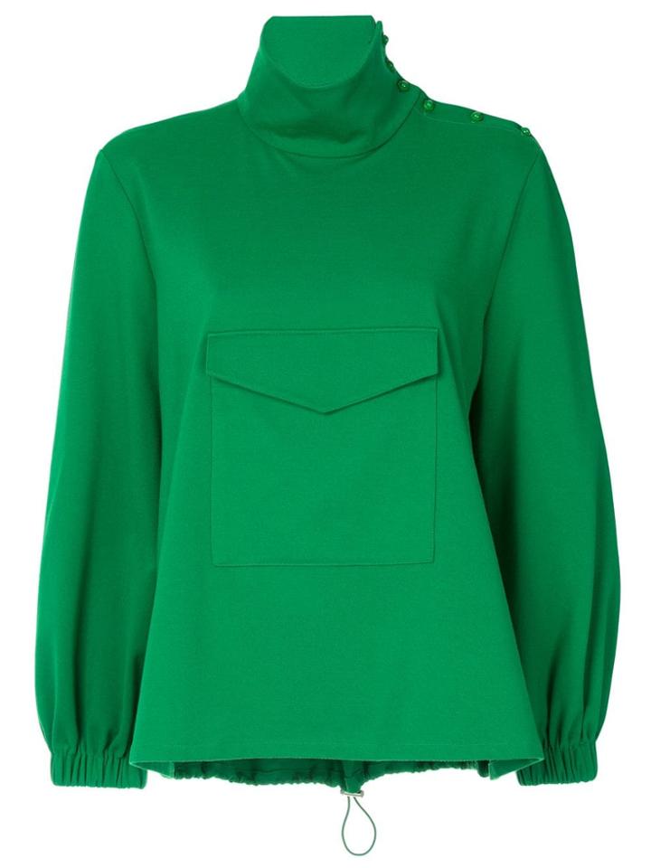 Tibi Weston Top - Green
