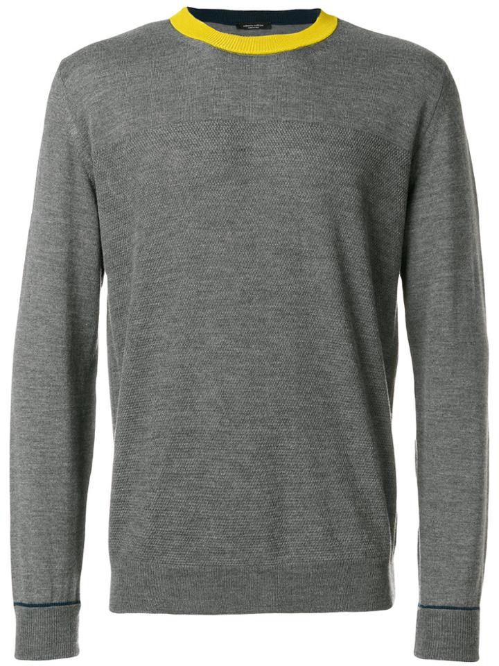 Roberto Collina Long Sleeved Jumper - Grey