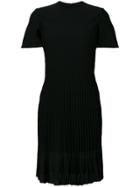 Alexander Mcqueen Pleated Dress - Black