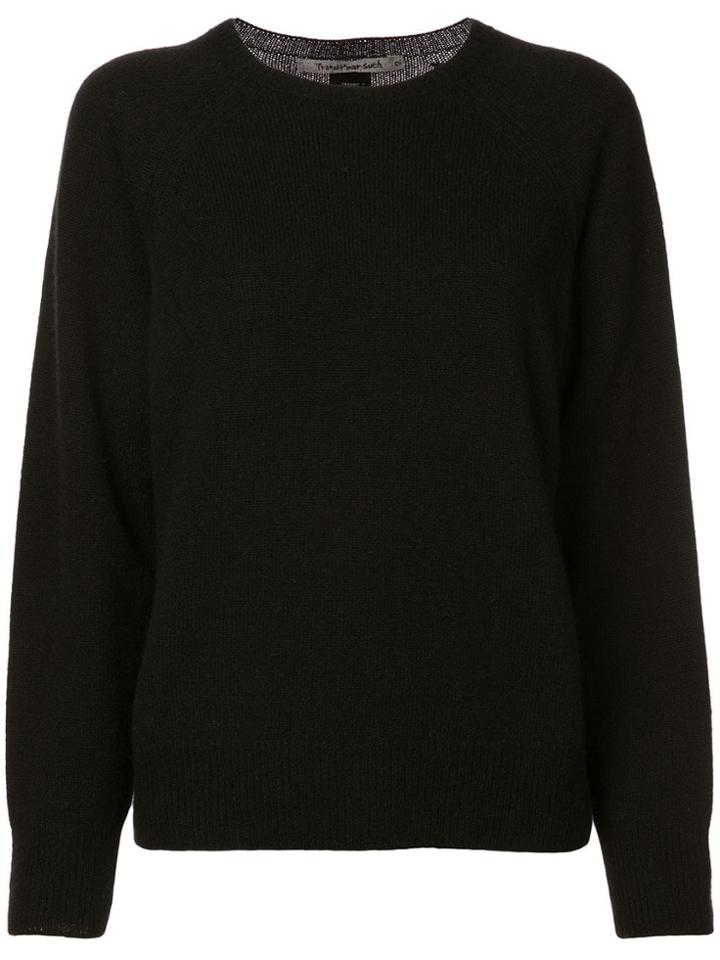 Transit Crew Neck Sweater - Black