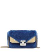 Fendi Small Bag Bug Shoulder Bag - Blue