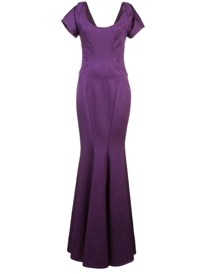 Zac Zac Posen Julianna Gown - Pink & Purple