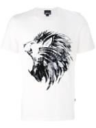 Just Cavalli - Lion Print T-shirt - Men - Cotton - L, White, Cotton