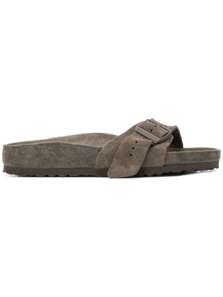 Birkenstock Madrid Slides - Brown