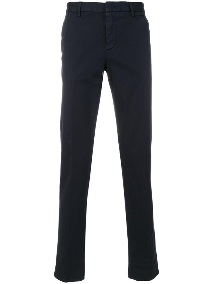 Prada Classic Chino Trousers - Blue