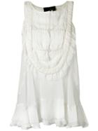 Andrea Bogosian - Silk Top - Women - Silk - P, White, Silk