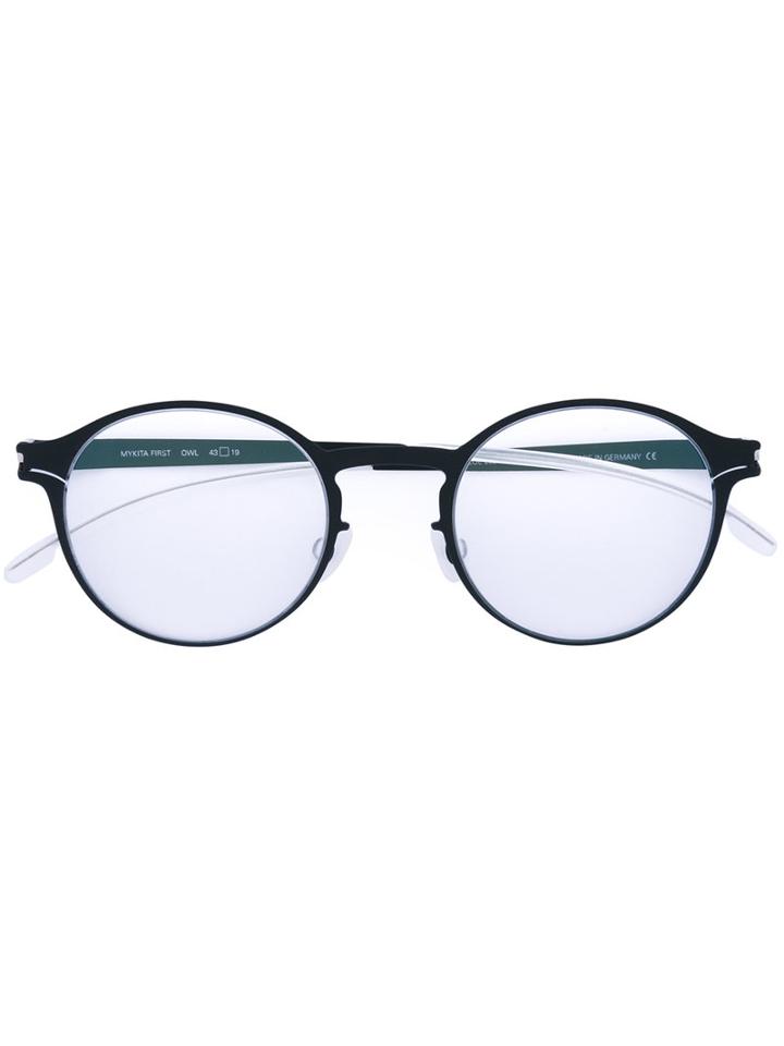 Mykita Kids - Round Frame Glasses - Kids - Metal (other) - One Size, Black