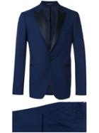 Dinner - Two-piece Dinner Suit - Men - Silk/cupro/wool - 46, Blue, Silk/cupro/wool