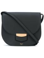 Céline Trotteur Bag, Women's, Grey, Calf Leather