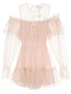 Alice Mccall One In A Million Lace Playsuit - Pink
