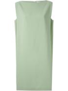Chalayan Signature Cape Dress, Women's, Size: 46, Green, Acetate/viscose