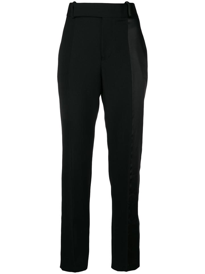 Haider Ackermann High Waist Tailored Trousers - Black