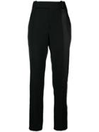 Haider Ackermann High Waist Tailored Trousers - Black