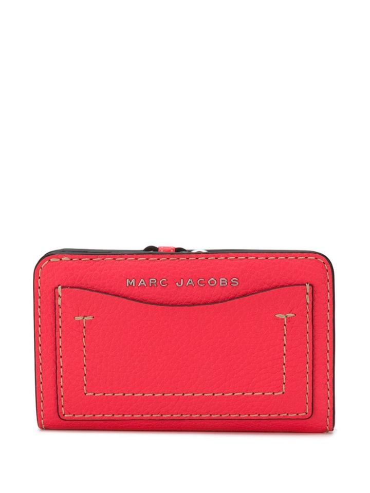 Marc Jacobs The Grind Compact Wallet - Pink