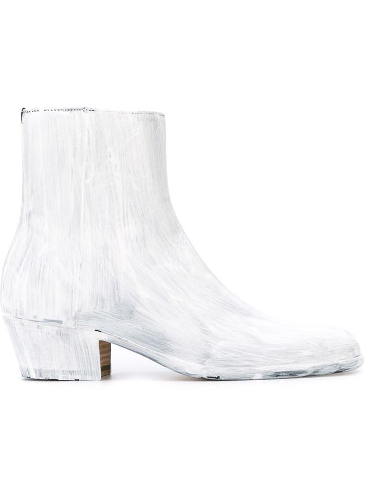 Maison Margiela Hand Painted Ankle Boots