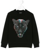 Marcelo Burlon County Of Milan Kids - Rufo Sweatshirt - Kids - Cotton/polyester - 2 Yrs, Black