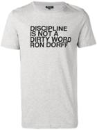 Ron Dorff Discipline Print T-shirt - Grey