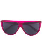 Celine Eyewear 'thin Shadow' Sunglasses - Red