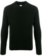 Cp Company Round Neck Jumper - Black