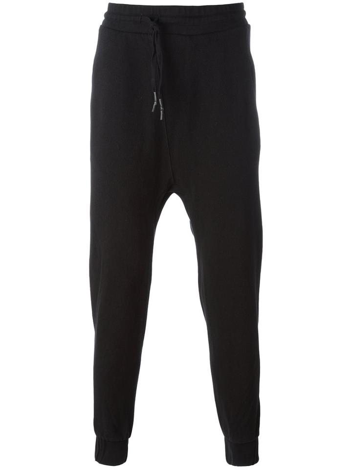 11 By Boris Bidjan Saberi Classic Joggers, Men's, Size: Medium, Black, Cotton