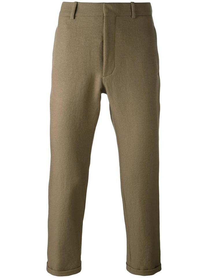 Marni Straight Leg Trousers, Men's, Size: 46, Nude/neutrals, Polyester/cotton