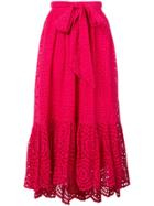Ulla Johnson Lindley Broderie Anglaise Skirt - Pink