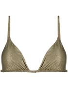 Mc2 Saint Barth Metallized May Bikini Top - Metallic