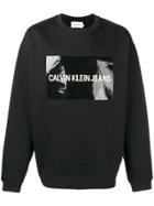 Calvin Klein Jeans Logo Relaxed Sweatshirt - Black