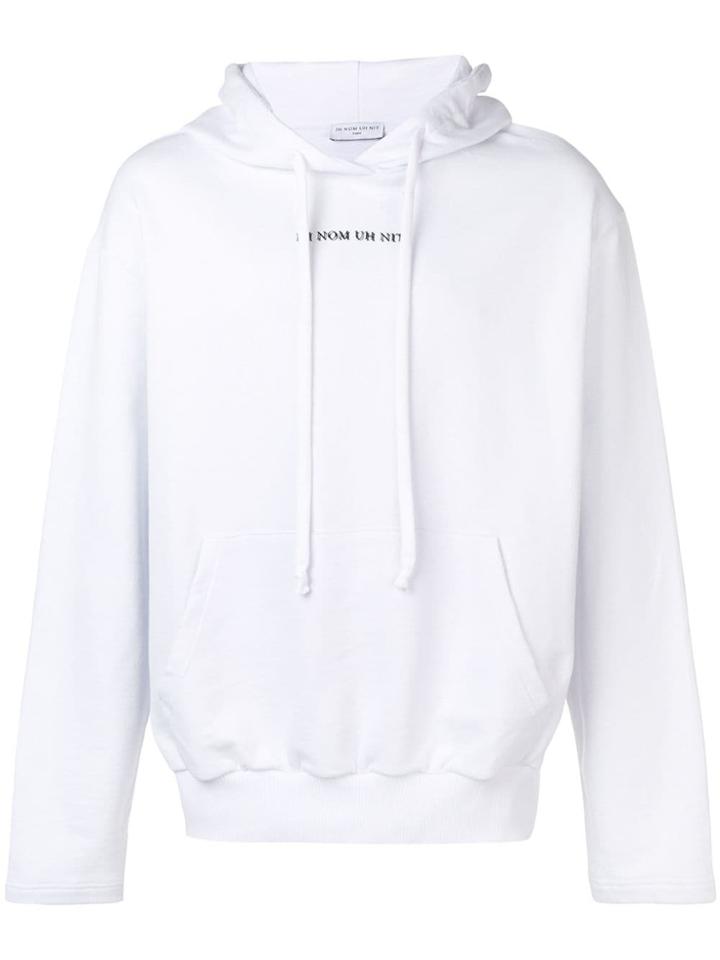 Ih Nom Uh Nit 'bowie Flash' Hoodie - White