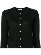 P.a.r.o.s.h. 3/4 Sleeve Cardigan - Black