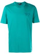 Y-3 Logo T-shirt, Men's, Size: Xs, Green, Cotton