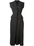 Comme Des Garçons Vintage Tailored Pinstripe Dress - Grey