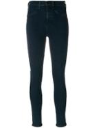 Rag & Bone /jean Mito Striped Skinny Jeans - Blue