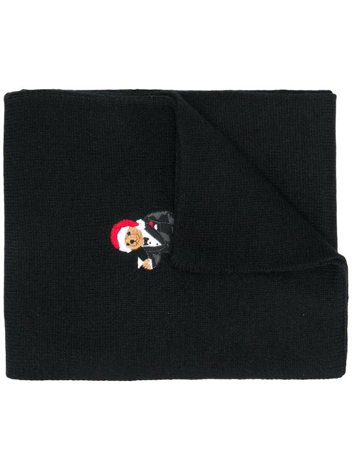 Polo Ralph Lauren Polo Bear Scarf - Black
