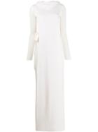 Missoni Long Layered Knit Dress - White