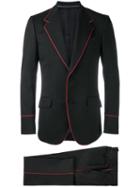 Gucci Heritage Tuxedo Suit, Men's, Size: 48, Black, Polyester/wool/spandex/elastane/silk