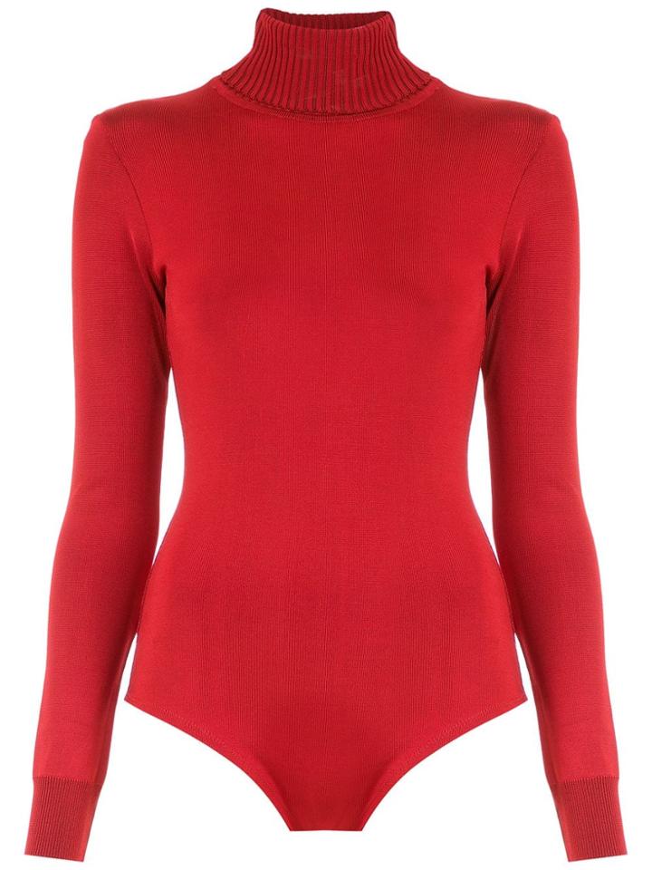 Reinaldo Lourenço Turtleneck Knit Bodie - Red