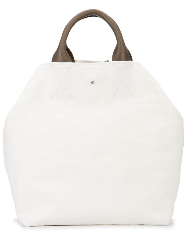 Isabel Benenato Large Wash Bag - White