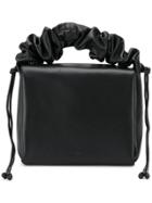 Jil Sander Elasticated Handle Shoulder Bag - Black