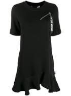 Love Moschino Zip Pocket Dress - Black