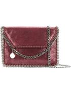 Stella Mccartney - Falabella Shoulder Bag - Women - Artificial Leather - One Size, Pink/purple, Artificial Leather