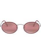Ray-ban Rb3547 Mirrored Sunglasses - Pink